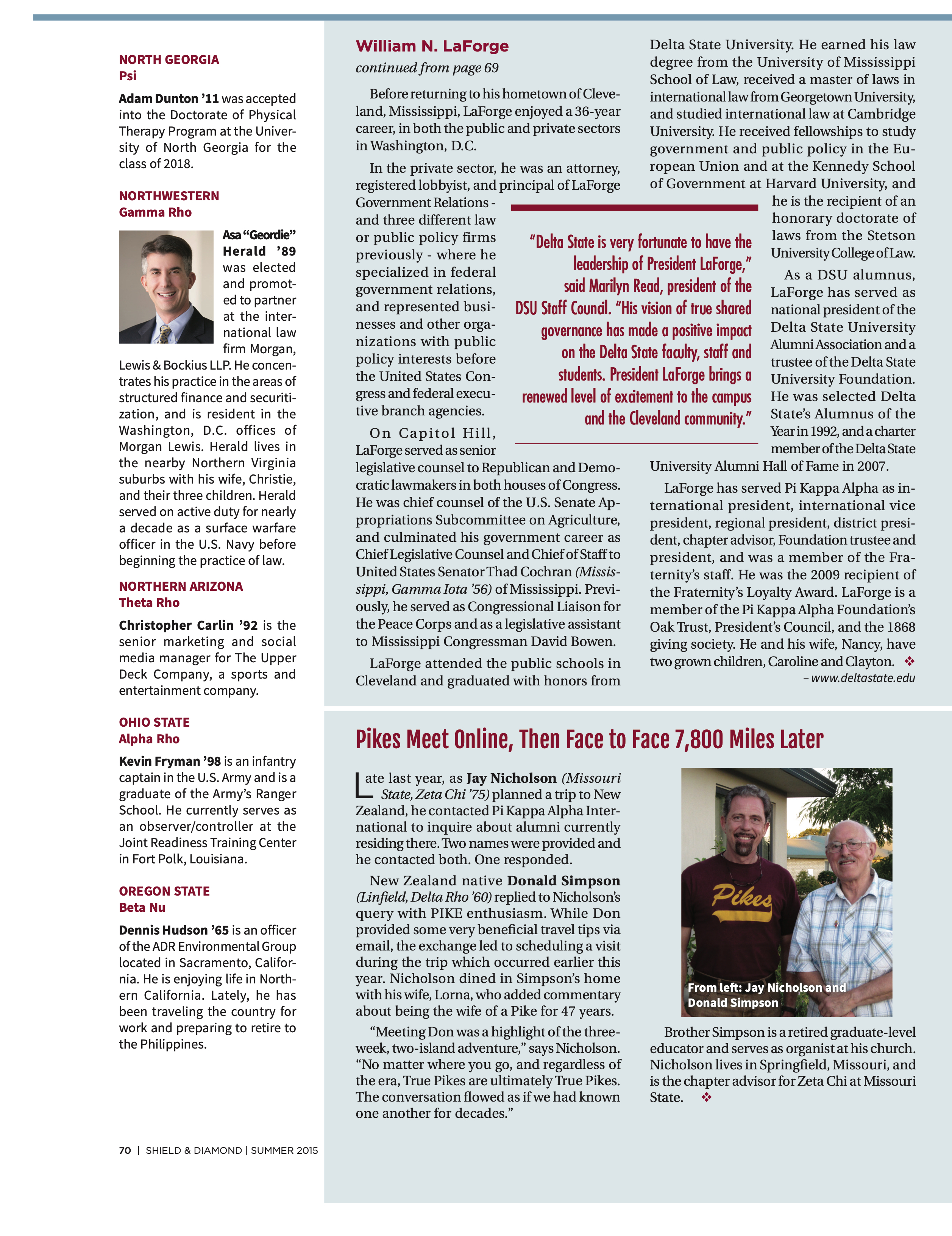 Pikes Meet Online, Then Face To Face 7,800 Miles Later